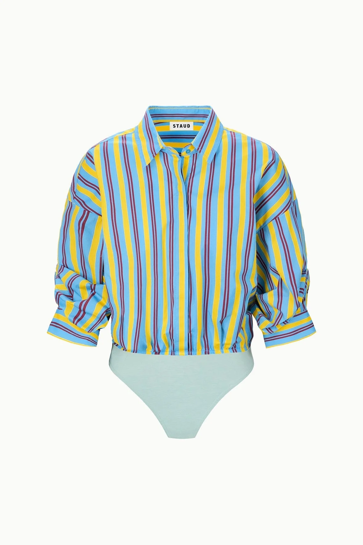 STAUD TRAVERSE BODYSUIT LINUS STRIPE - 1