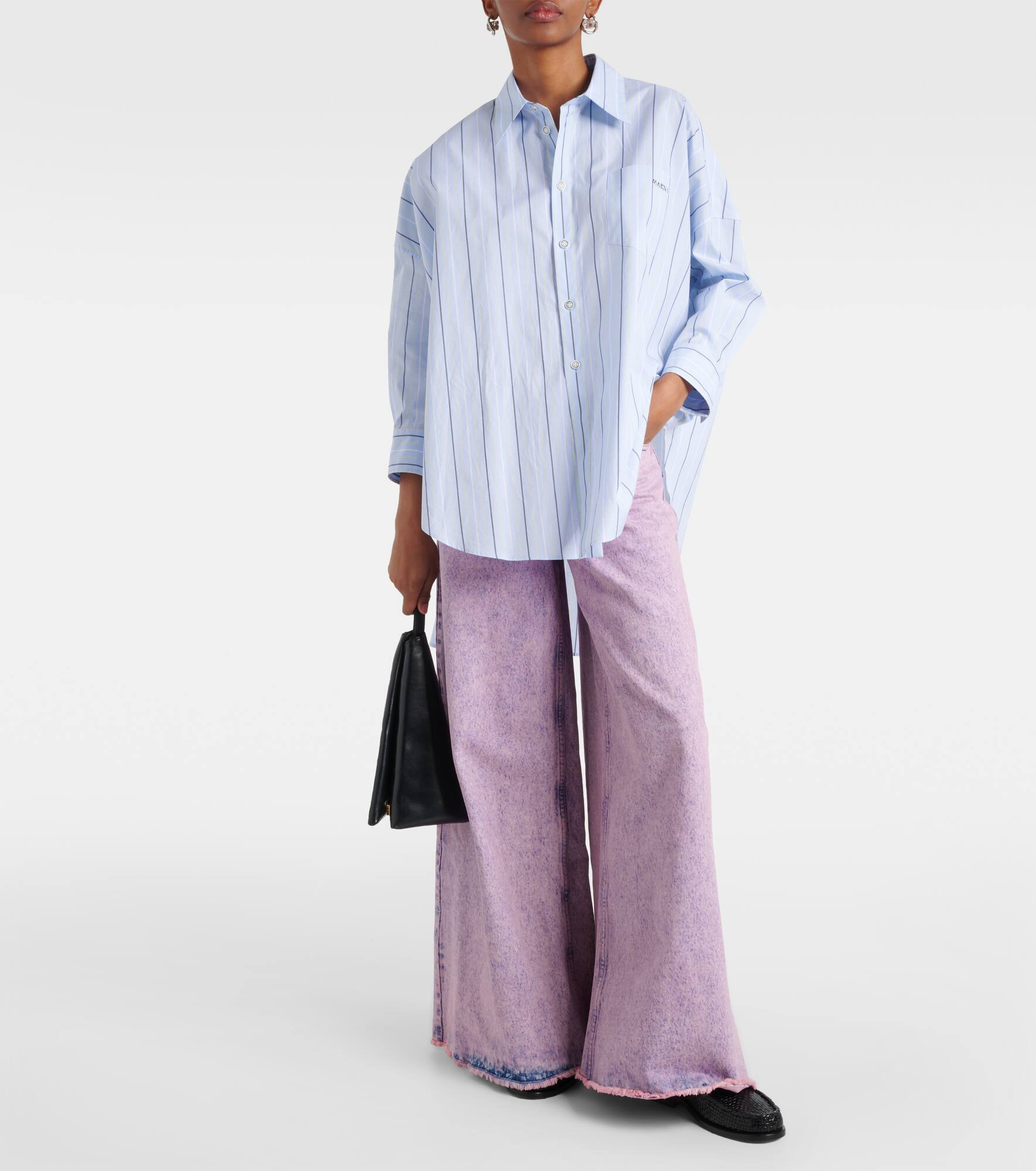 High-rise wide-leg jeans - 2