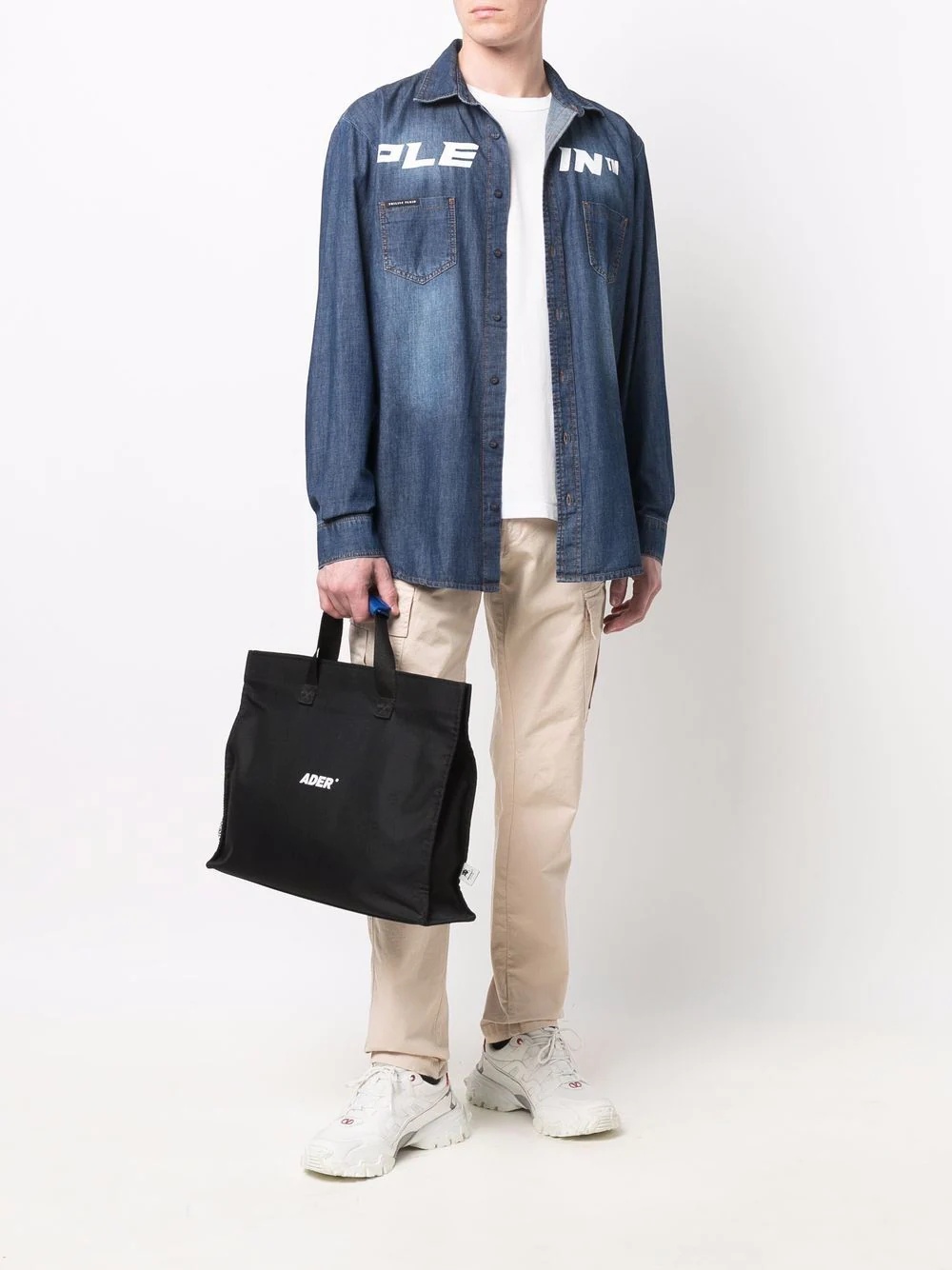 straight-leg cargo trousers - 2
