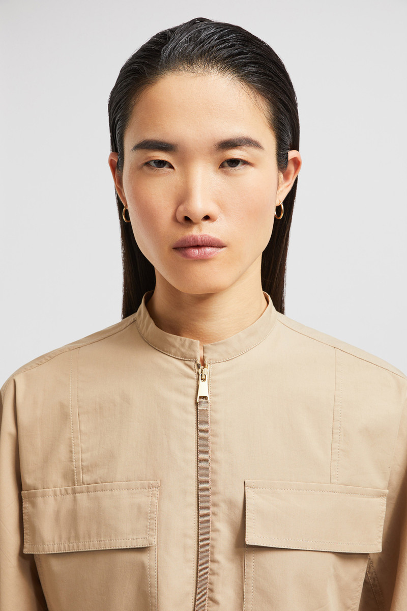 Belted Poplin Midi Dress 7