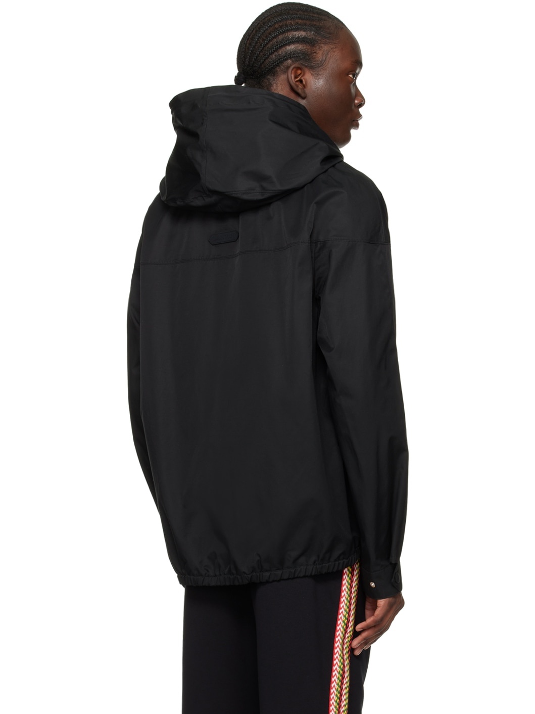 Black Hooded Jacket - 3