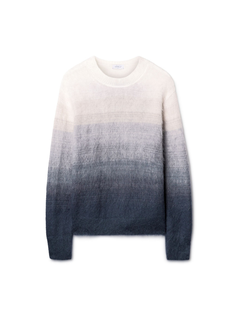 Mohair Arrow Gradient Knit Crewneck 1