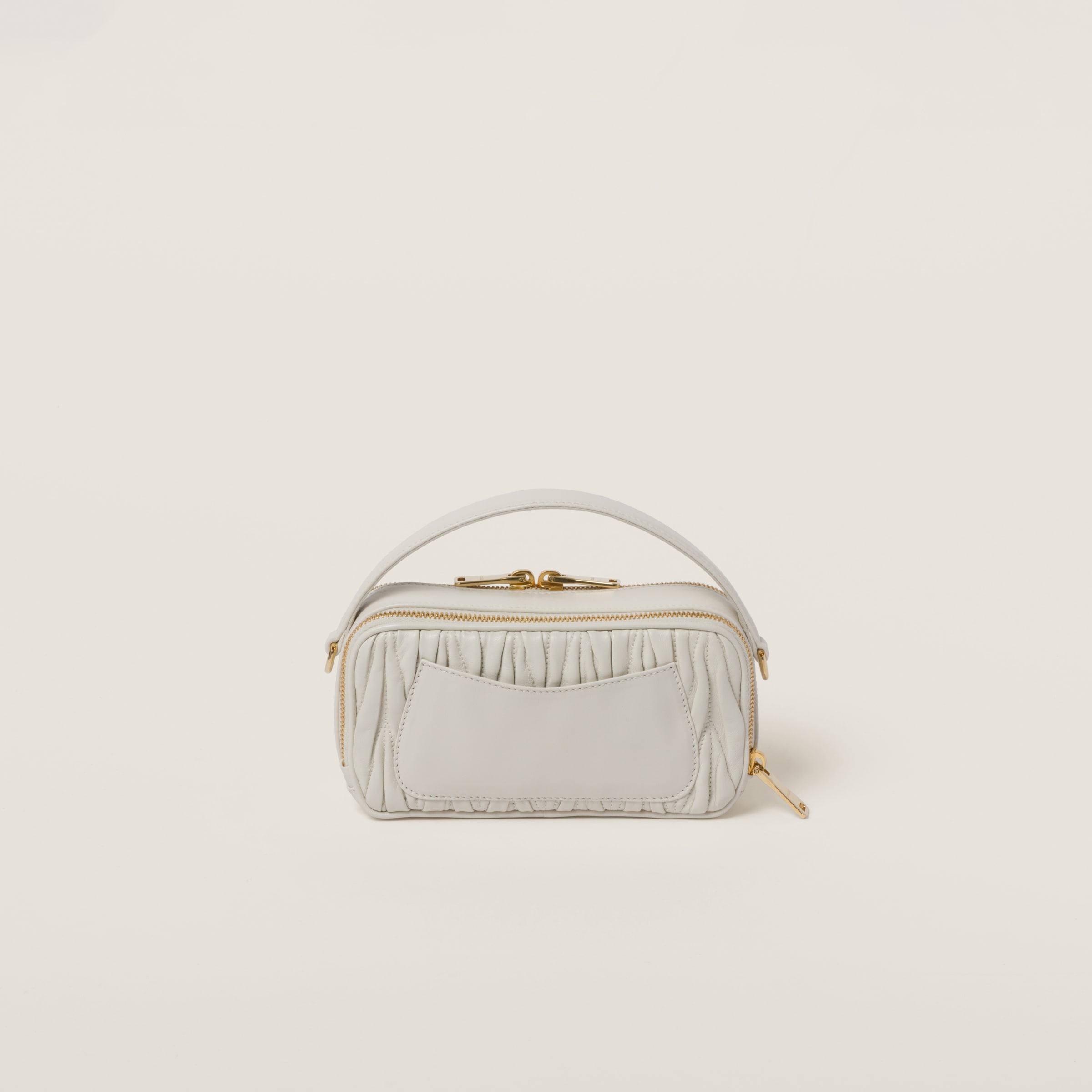 Matelassé nappa leather shoulder bag - 4