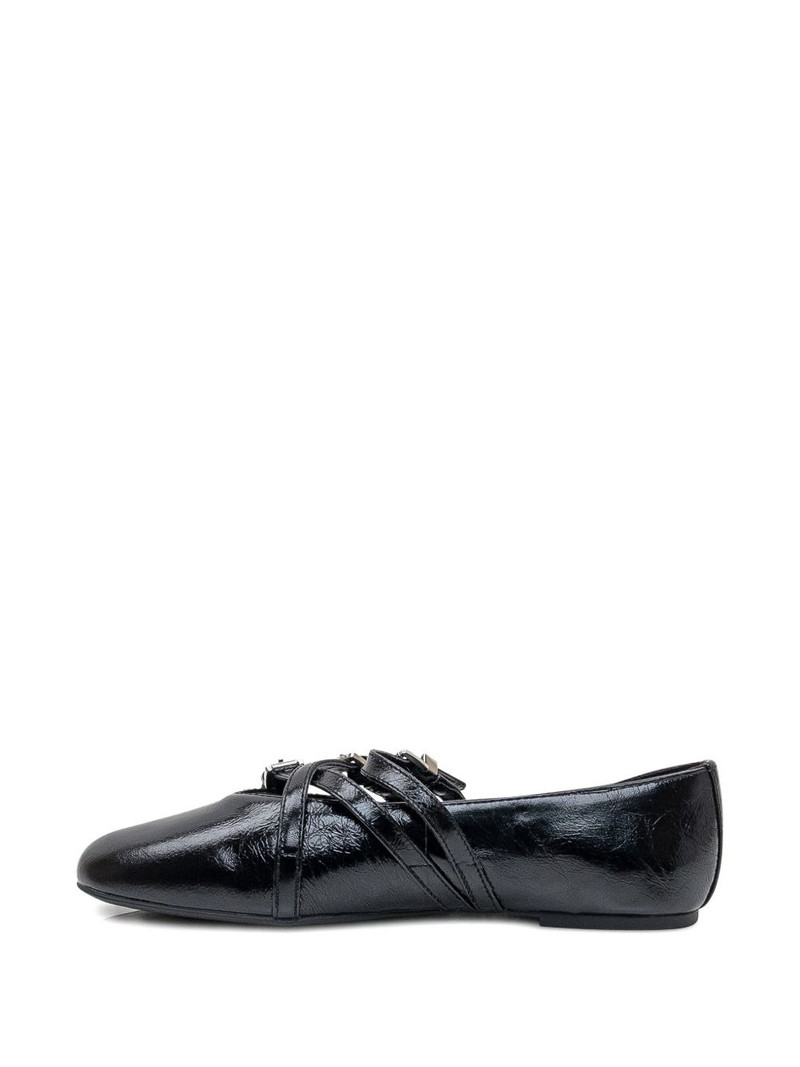 MICHAEL KORS buckle-detail ballet flats outlook