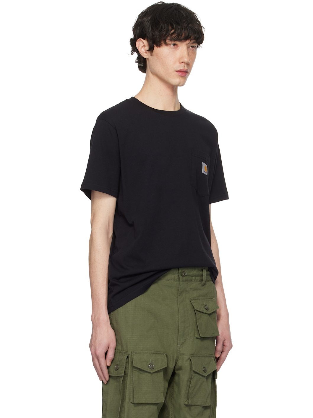 Black Pocket T-shirt - 2