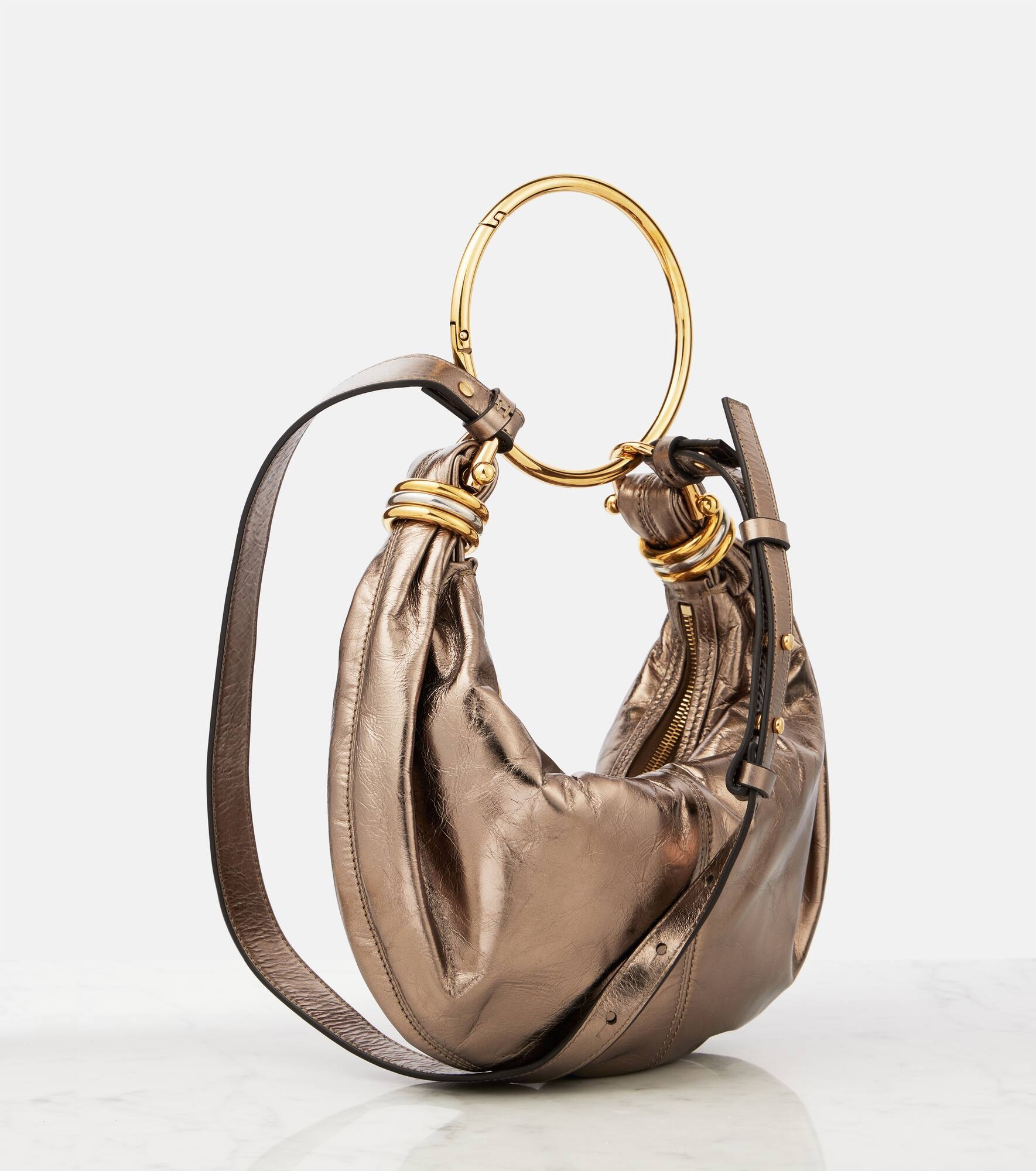Bracelet Small leather shoulder bag - 4
