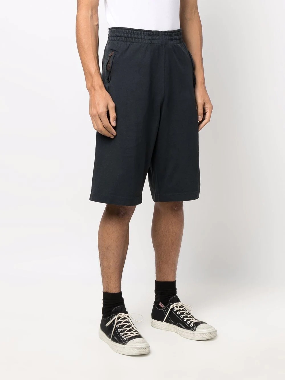 relaxed-fit organic cotton shorts - 3