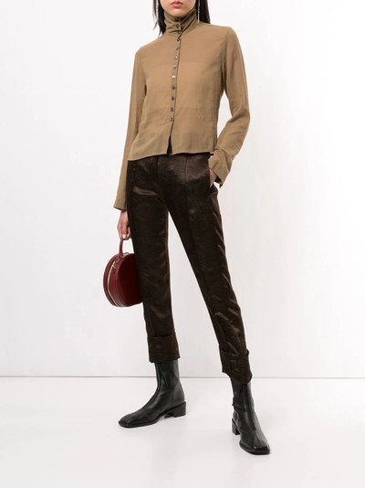 Ann Demeulemeester slim-fit blouse outlook