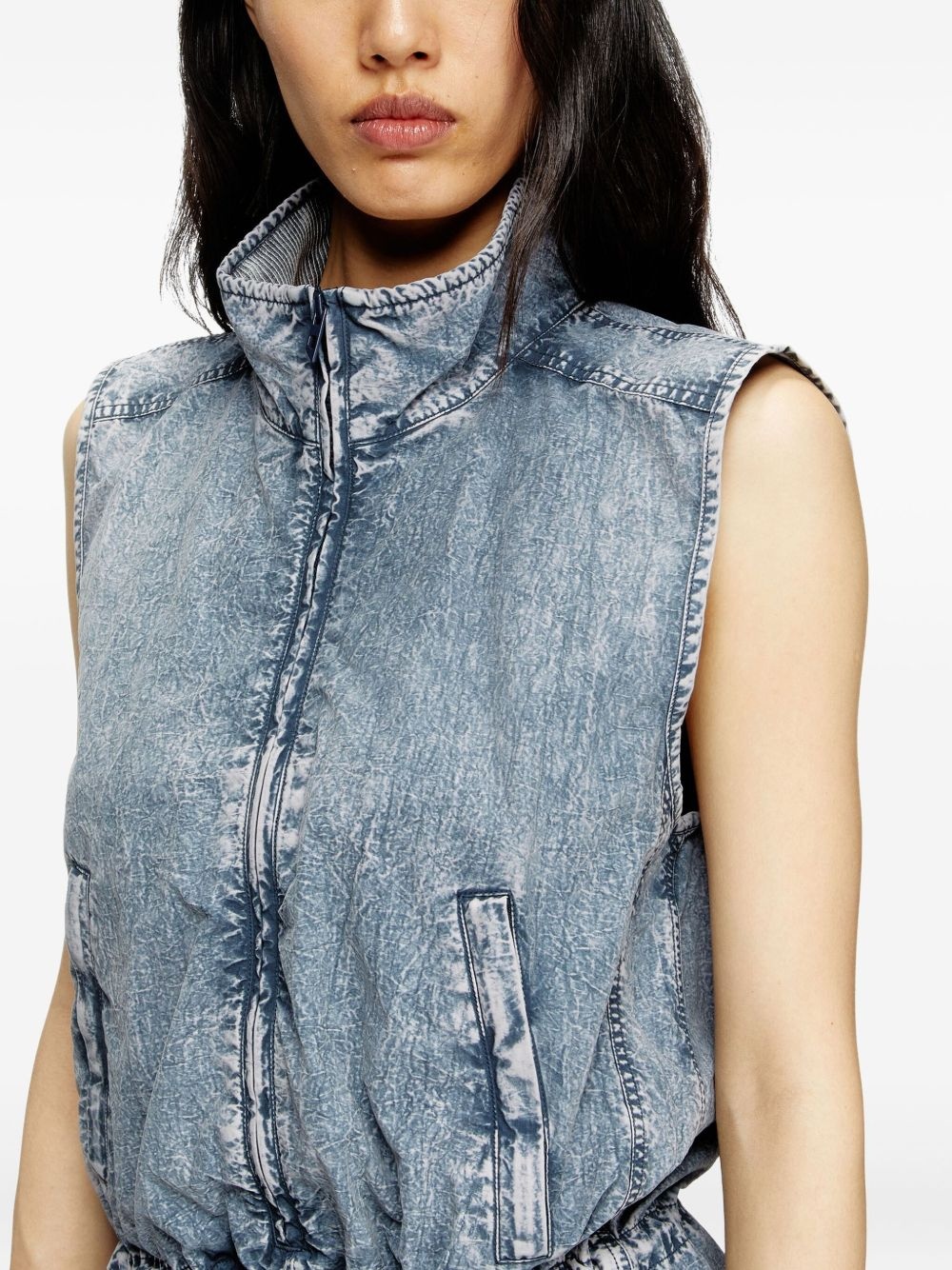 J-Annet denim sleeveless jumpsuit - 5