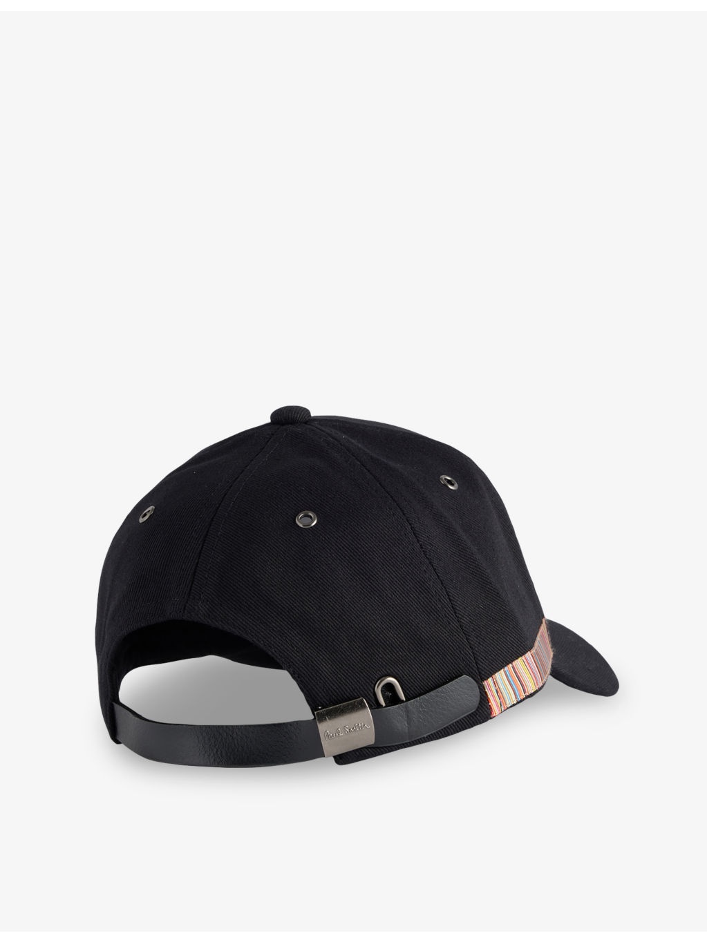Signature Trim Cotton Baseball Cap - 3