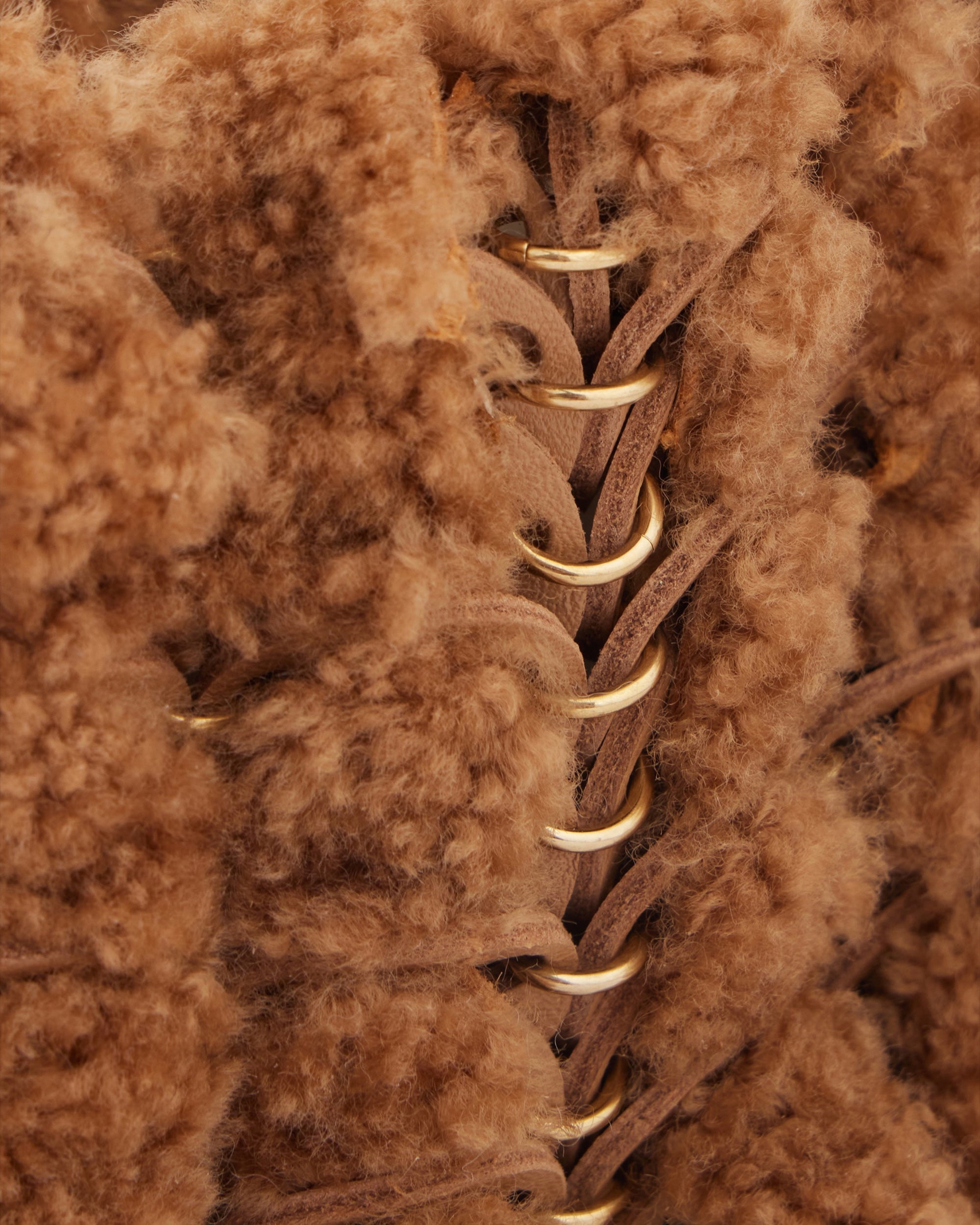 1969 Nano Embellished Leather and Shearling Shoulder Bag - 4
