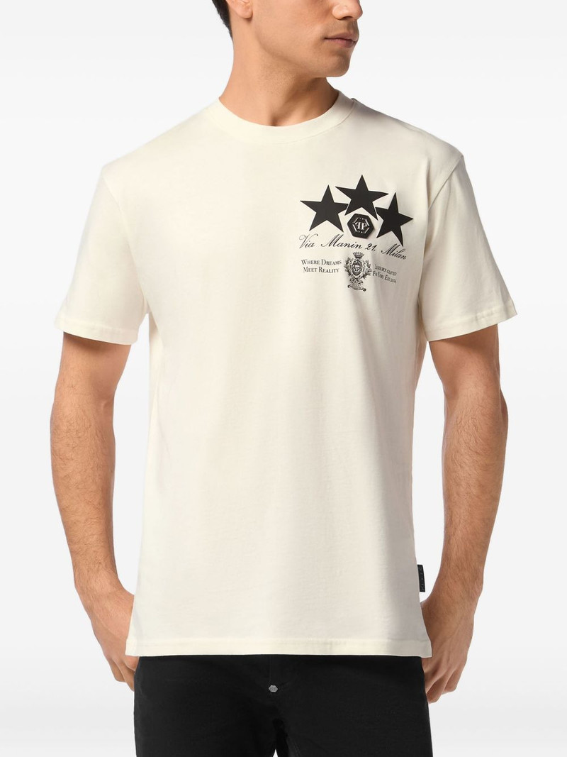 PHILIPP PLEIN star-graphic T-shirt outlook