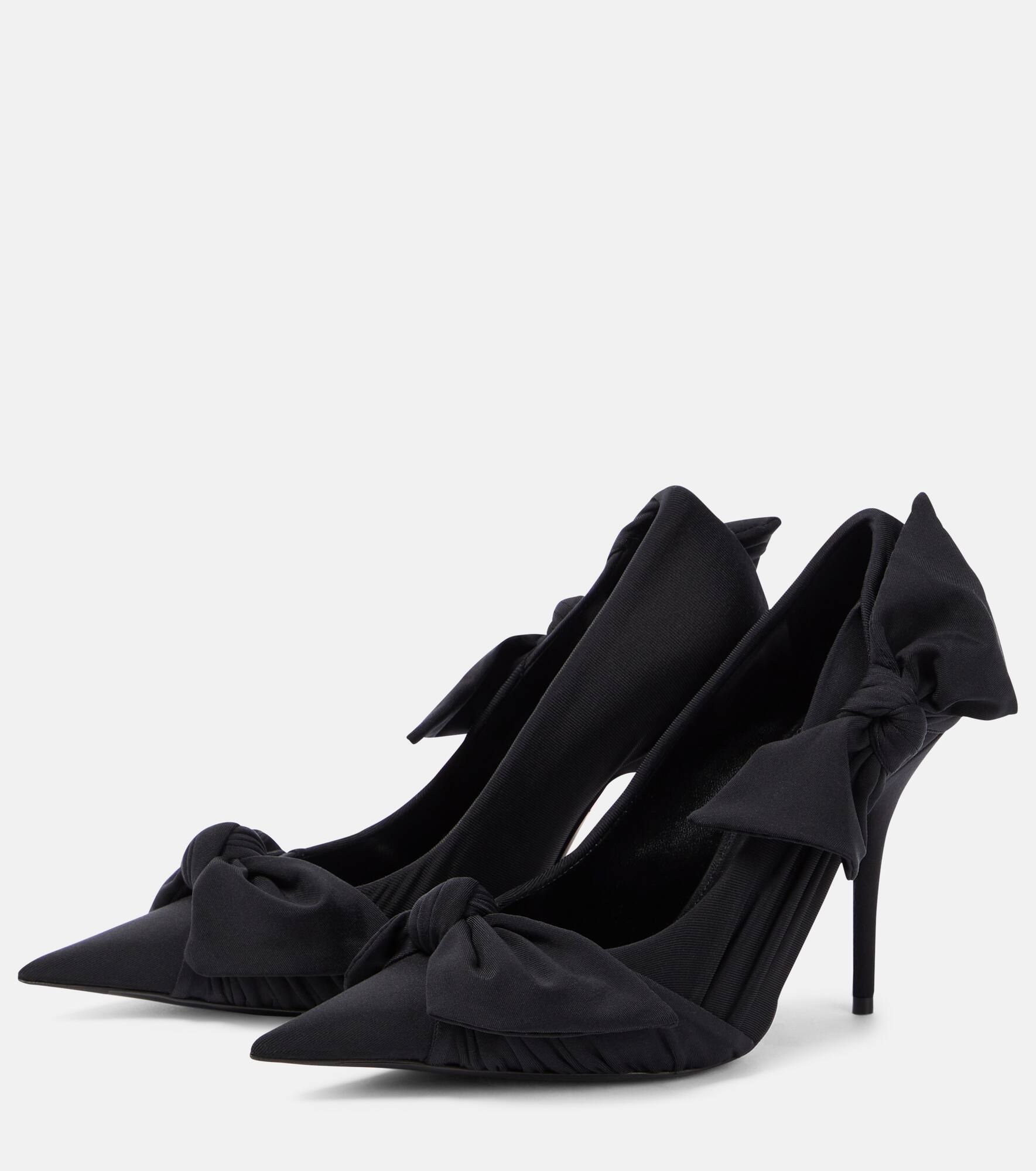Knife Knot bow-detail pumps - 5