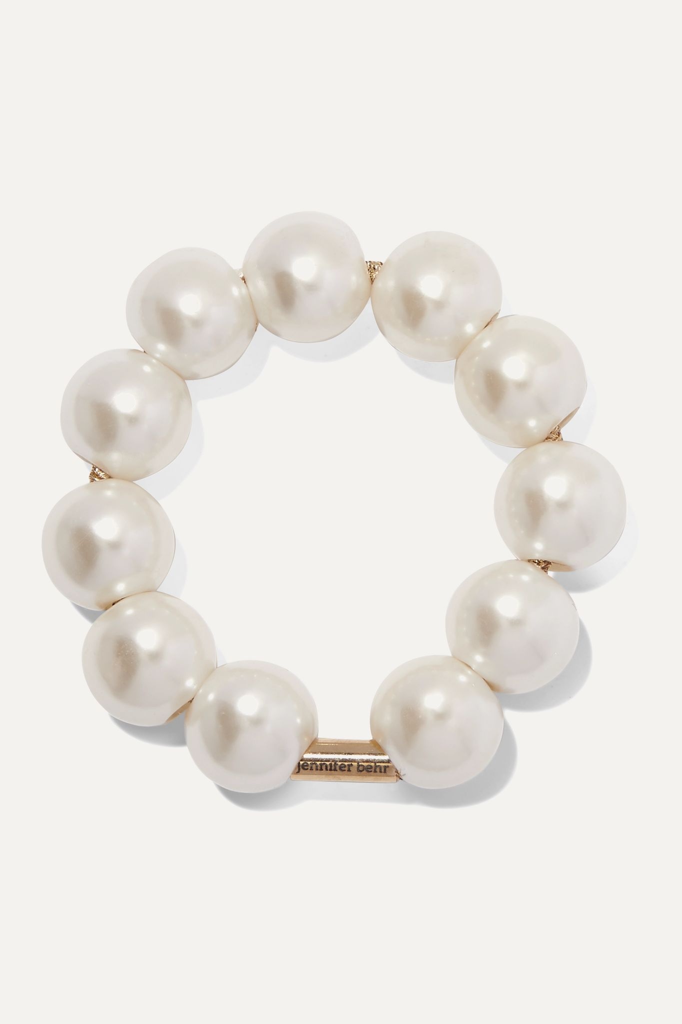 Henley faux pearl hair tie - 1