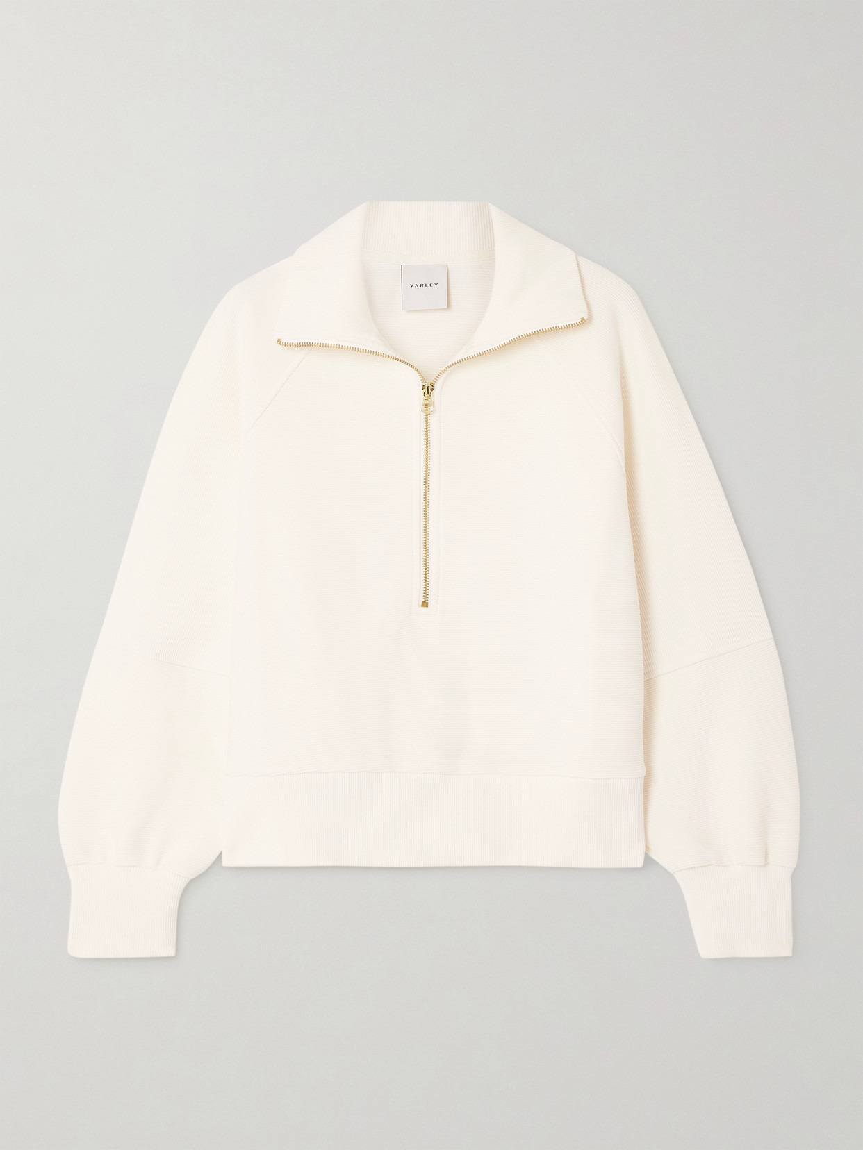 Milano Ribbed Cotton-blend Jersey Sweatshirt - 1