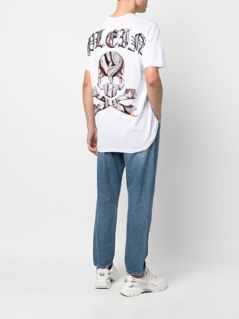 PHILIPP PLEIN logo-print short-sleeved T-shirt outlook