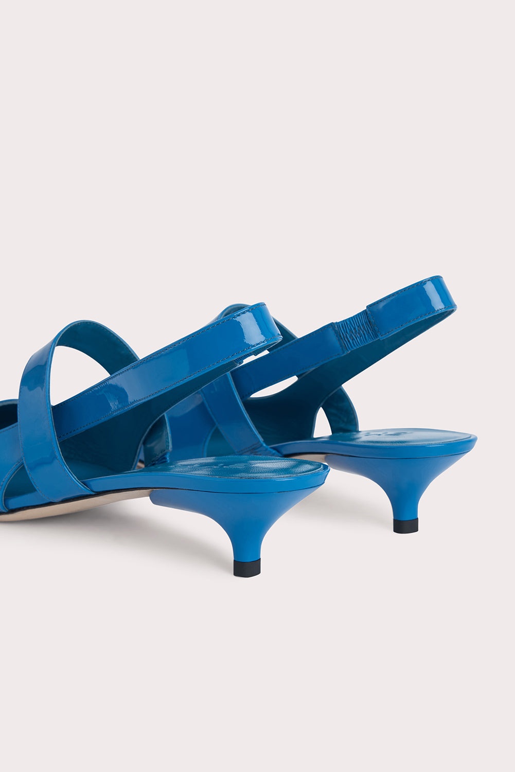 SHIRLEY CERULEAN PATENT LEATHER - 4