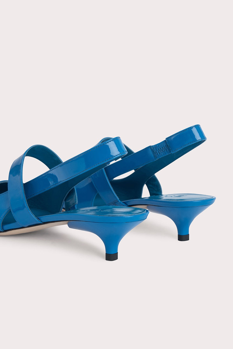 SHIRLEY CERULEAN PATENT LEATHER 4