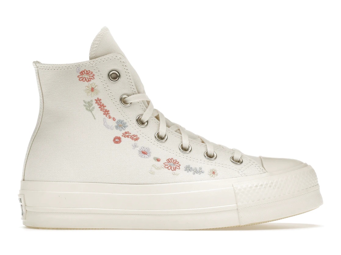 Converse Chuck Taylor All-Star Lift Hi Things To Grow Egret - 1
