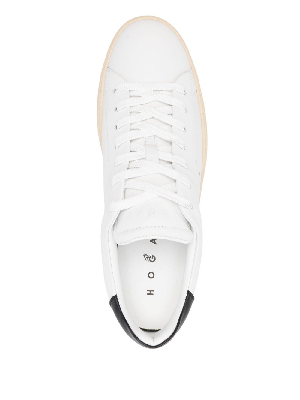 leather sneakers - 4