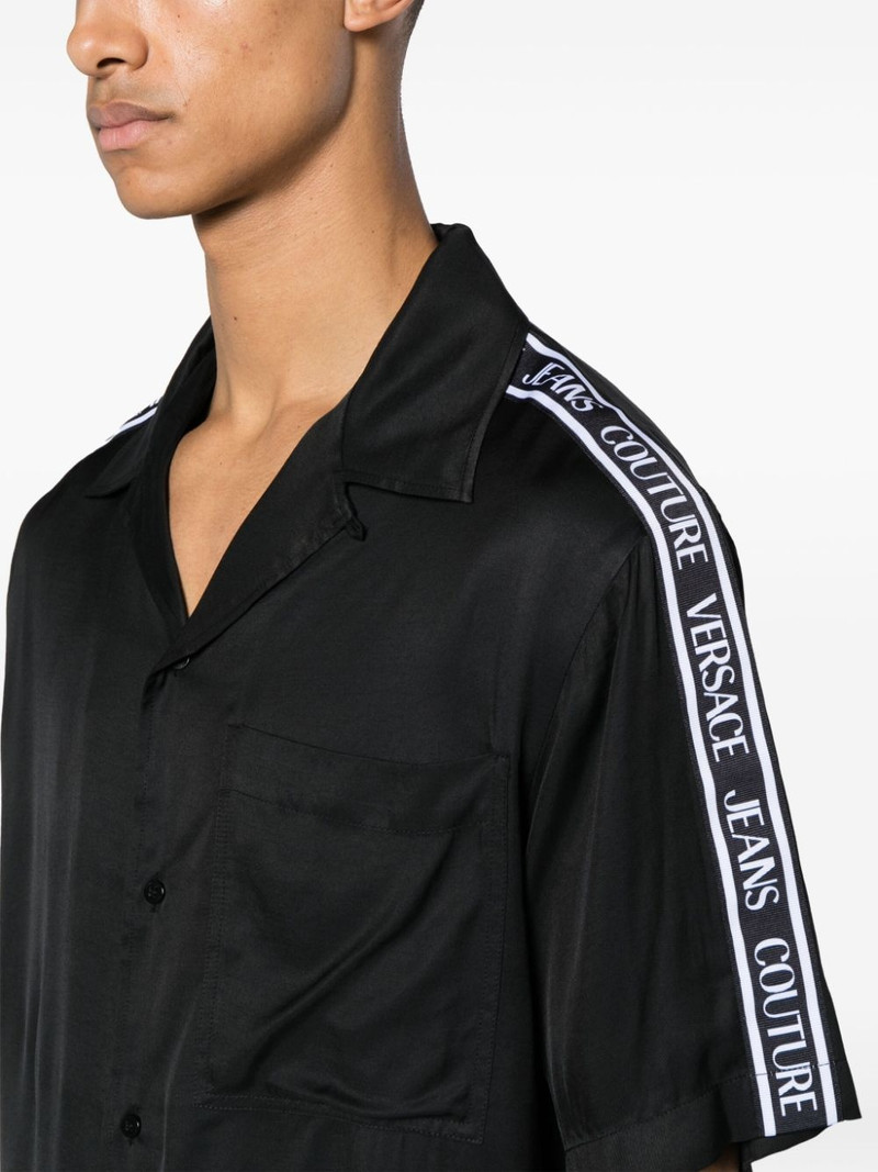 logo-tape short-sleeve shirt 5