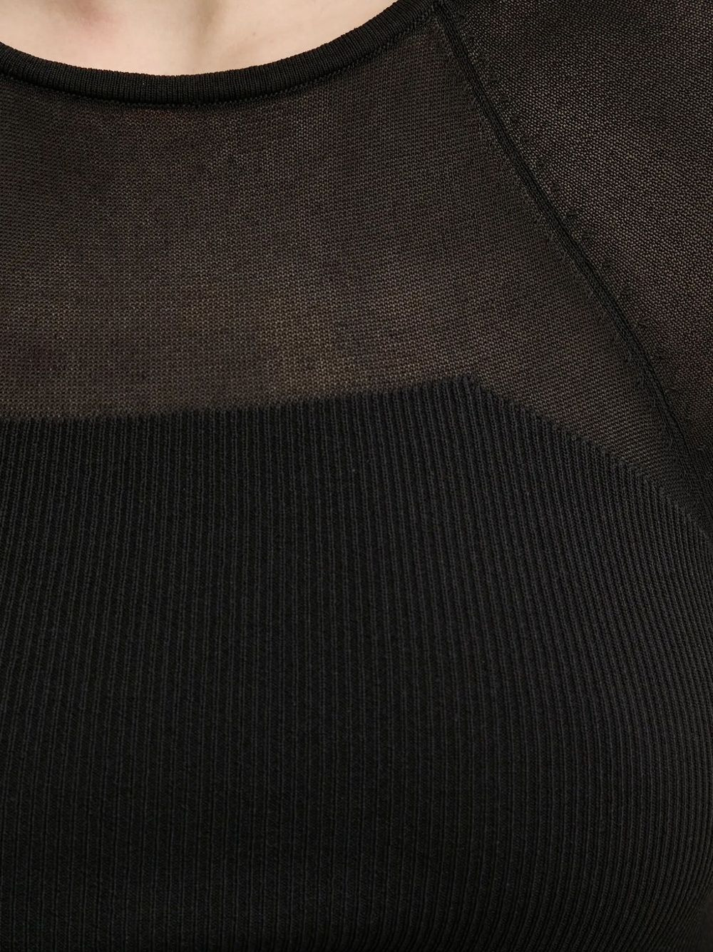 ribbed midi dress - 5
