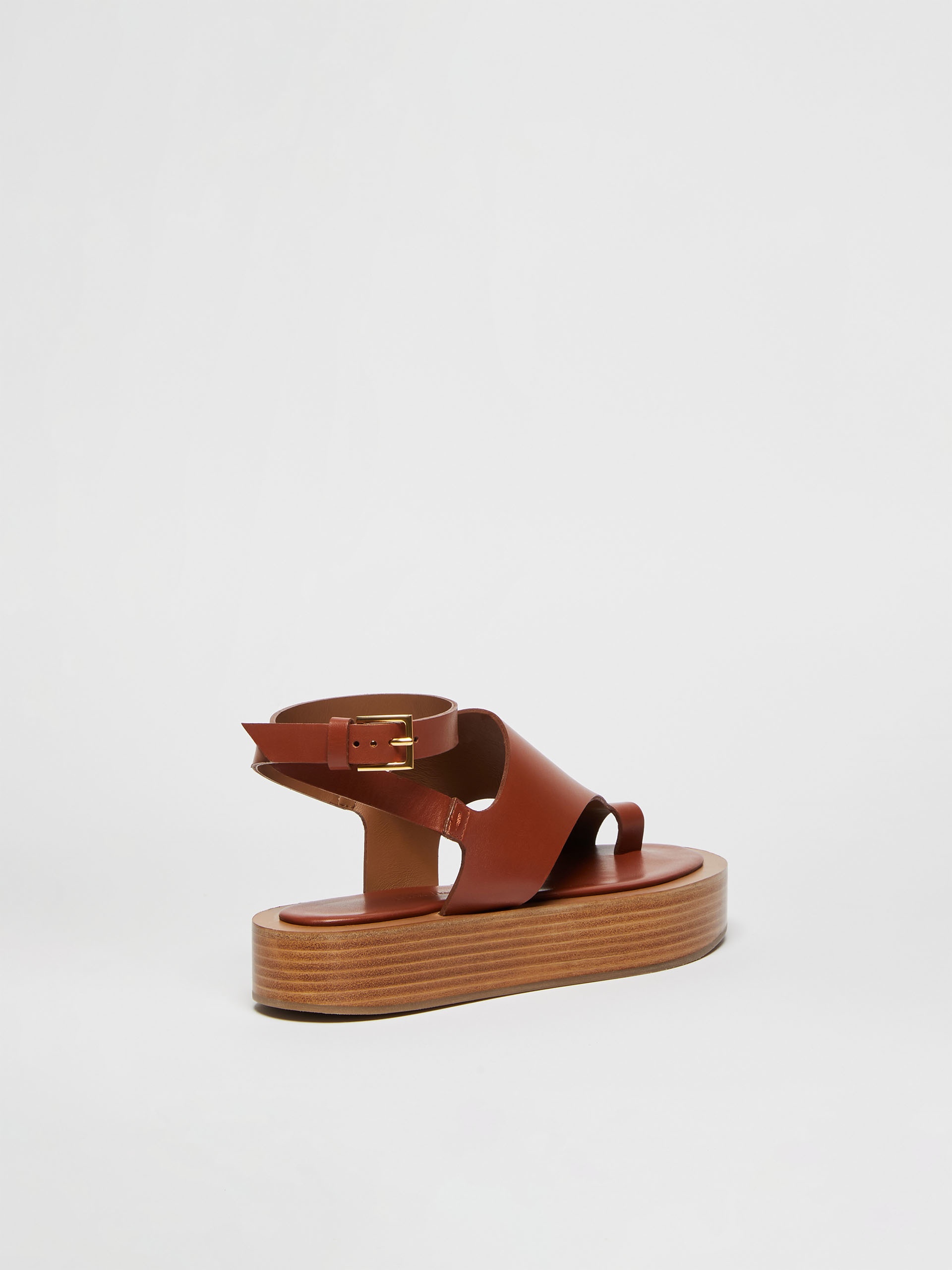DEAUVILLE Leather sandals - 3