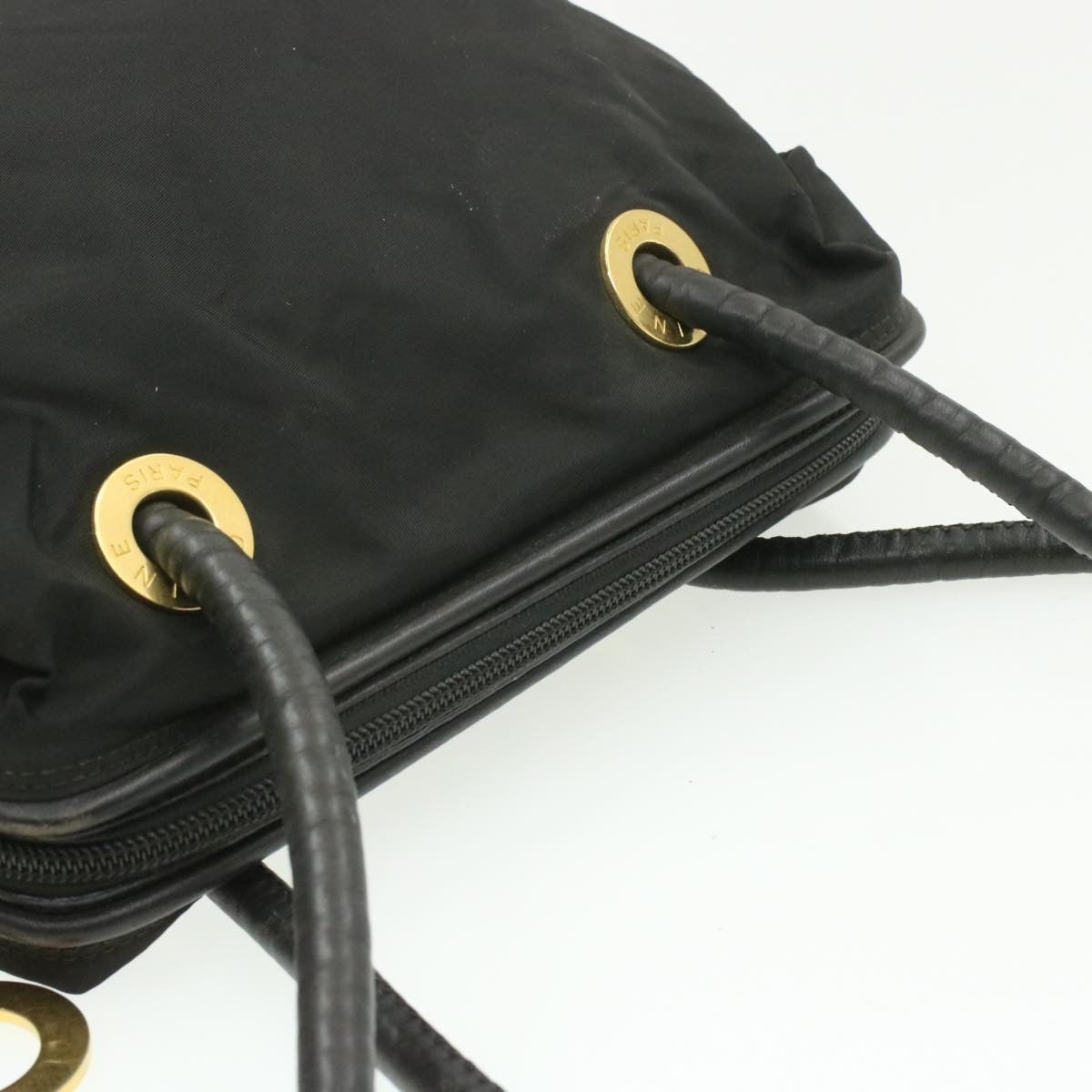 CELINE Nylon Tote Bag Black - 6