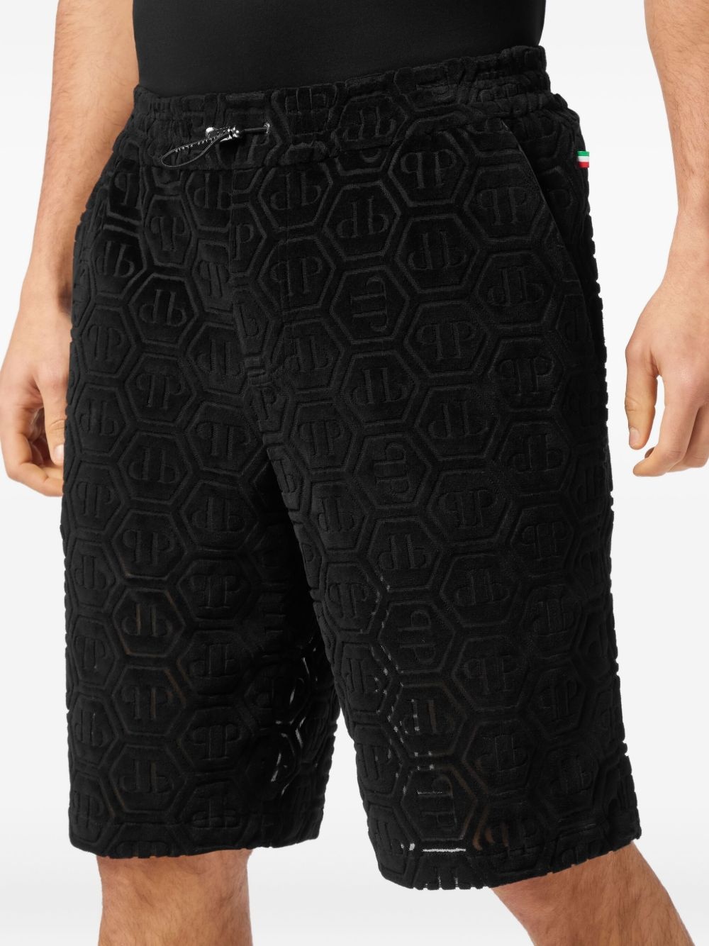 hexagonal-logo shorts - 5