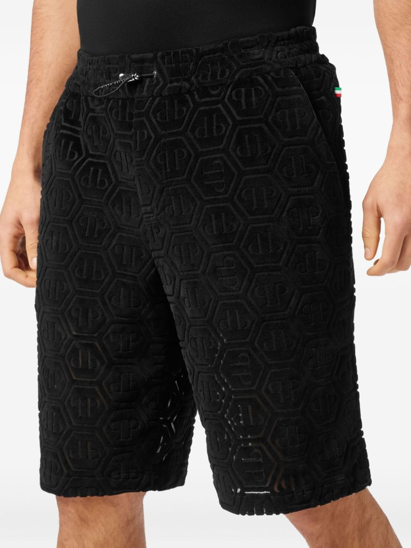 hexagonal-logo shorts 5