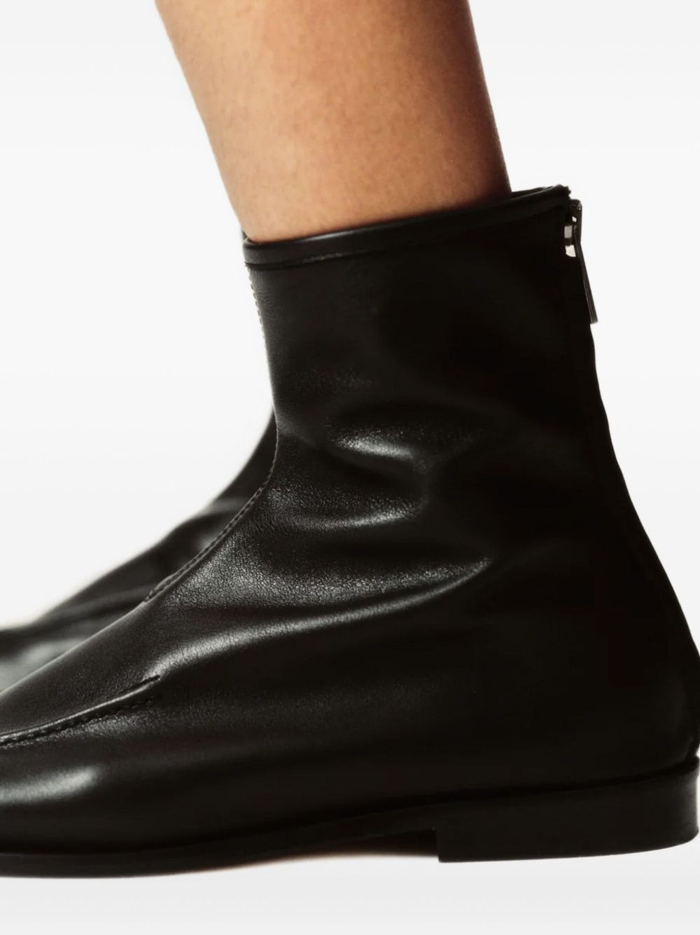 Juliol central-seam calfskin boots - 4