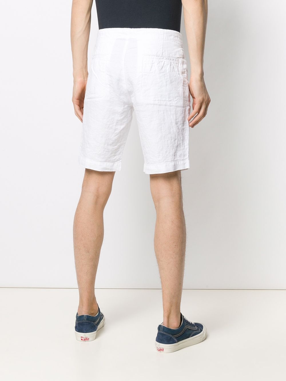 wrinkled effect deck shorts - 4