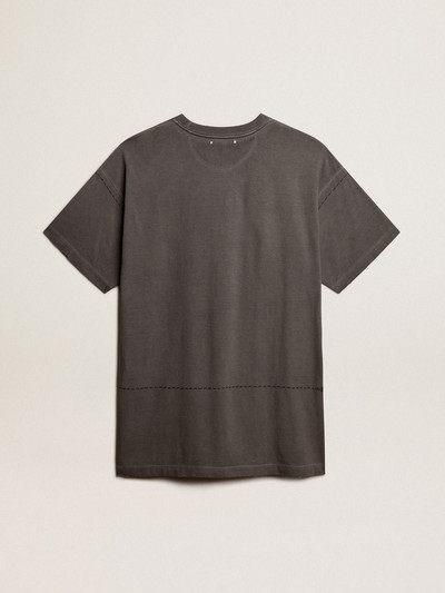 Golden Goose Exclusive HAUS of Dreamers T-shirt dress in anthracite outlook