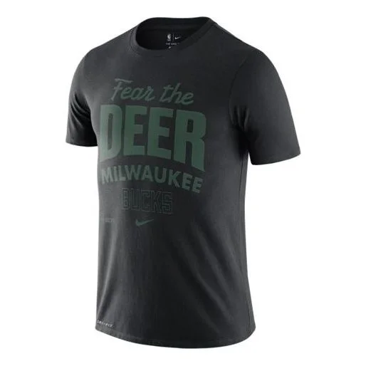 Nike Milwaukee Bucks Mantra Dri-FIT NBA Short Sleeve Black CK8814-010 - 1