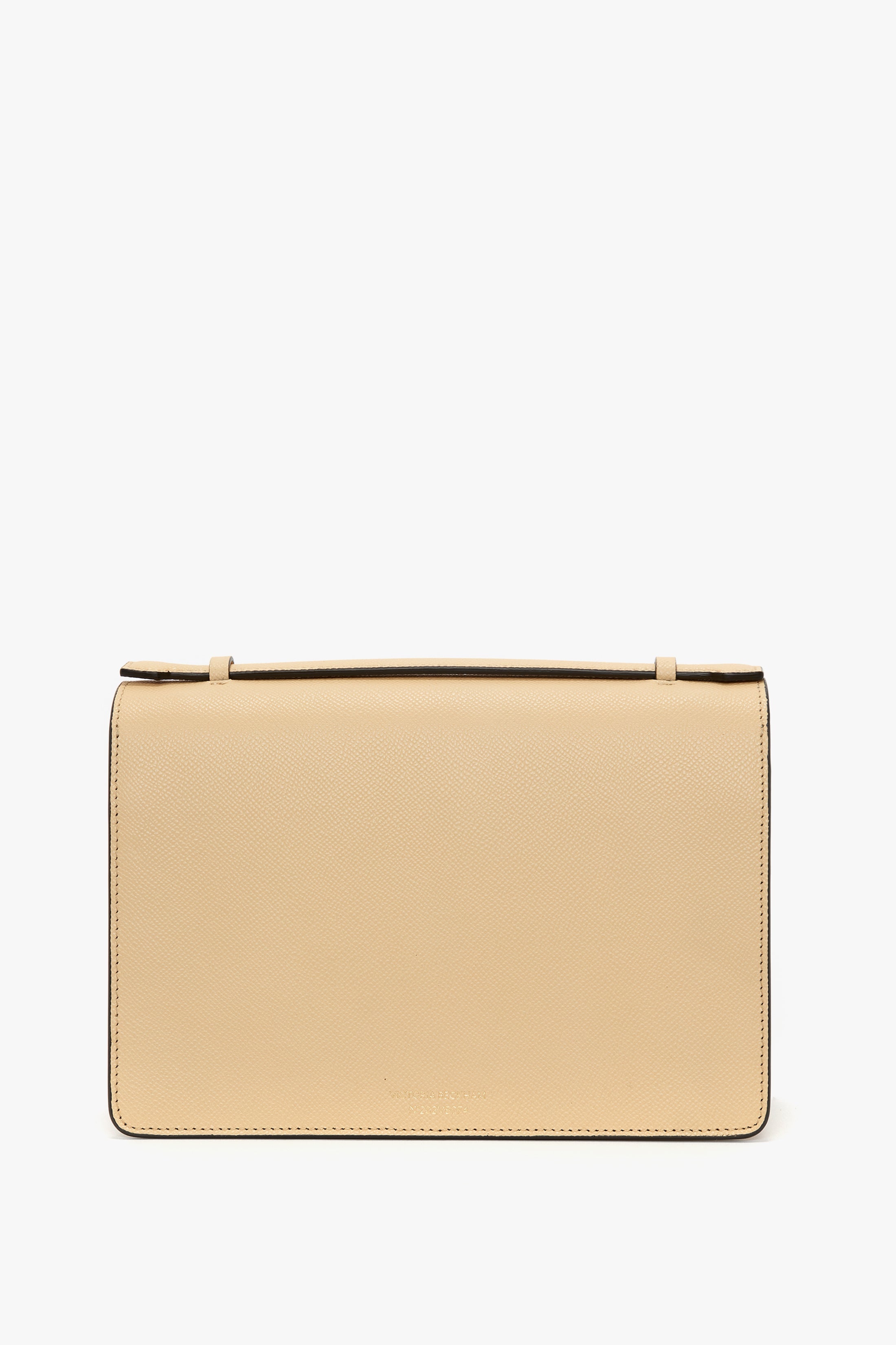 Dorian Bag In Peach Grained Leather - 4