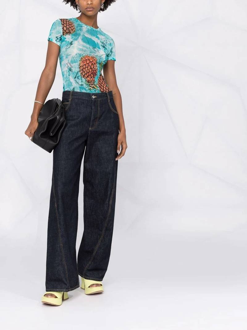 PHILIPP PLEIN graphic-print short-sleeve T-shirt outlook