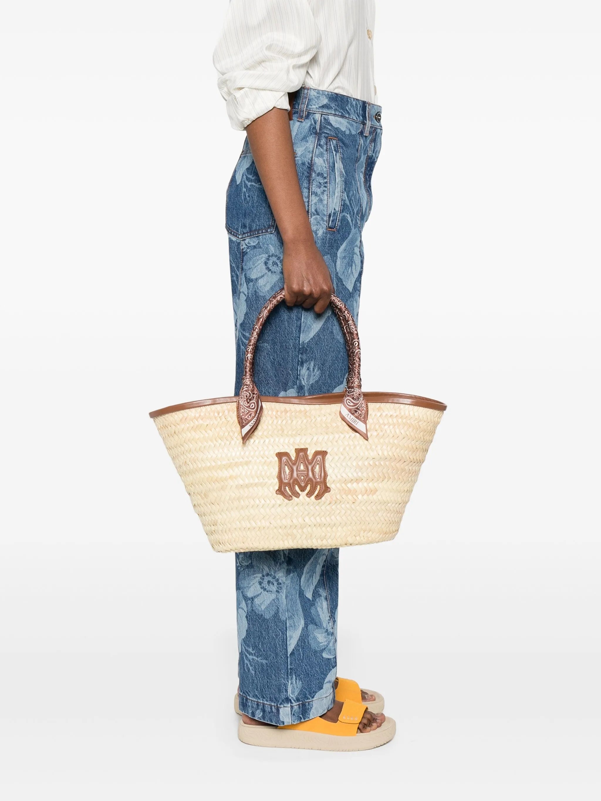 MA Raffia Tote Bag - 5