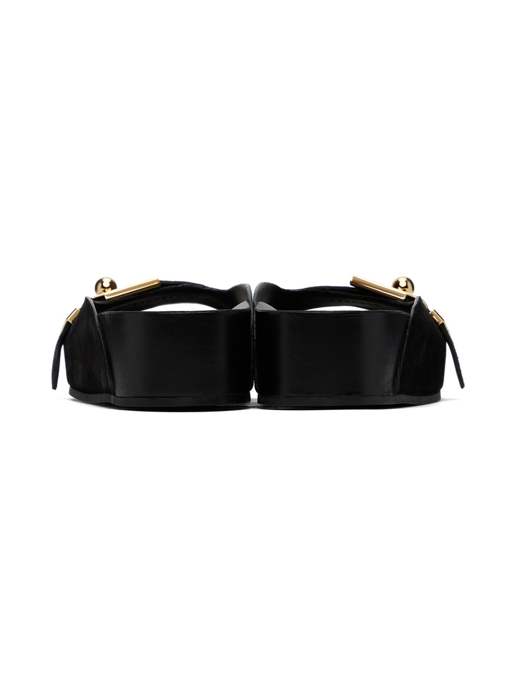 Black Tinkle Sandals - 2