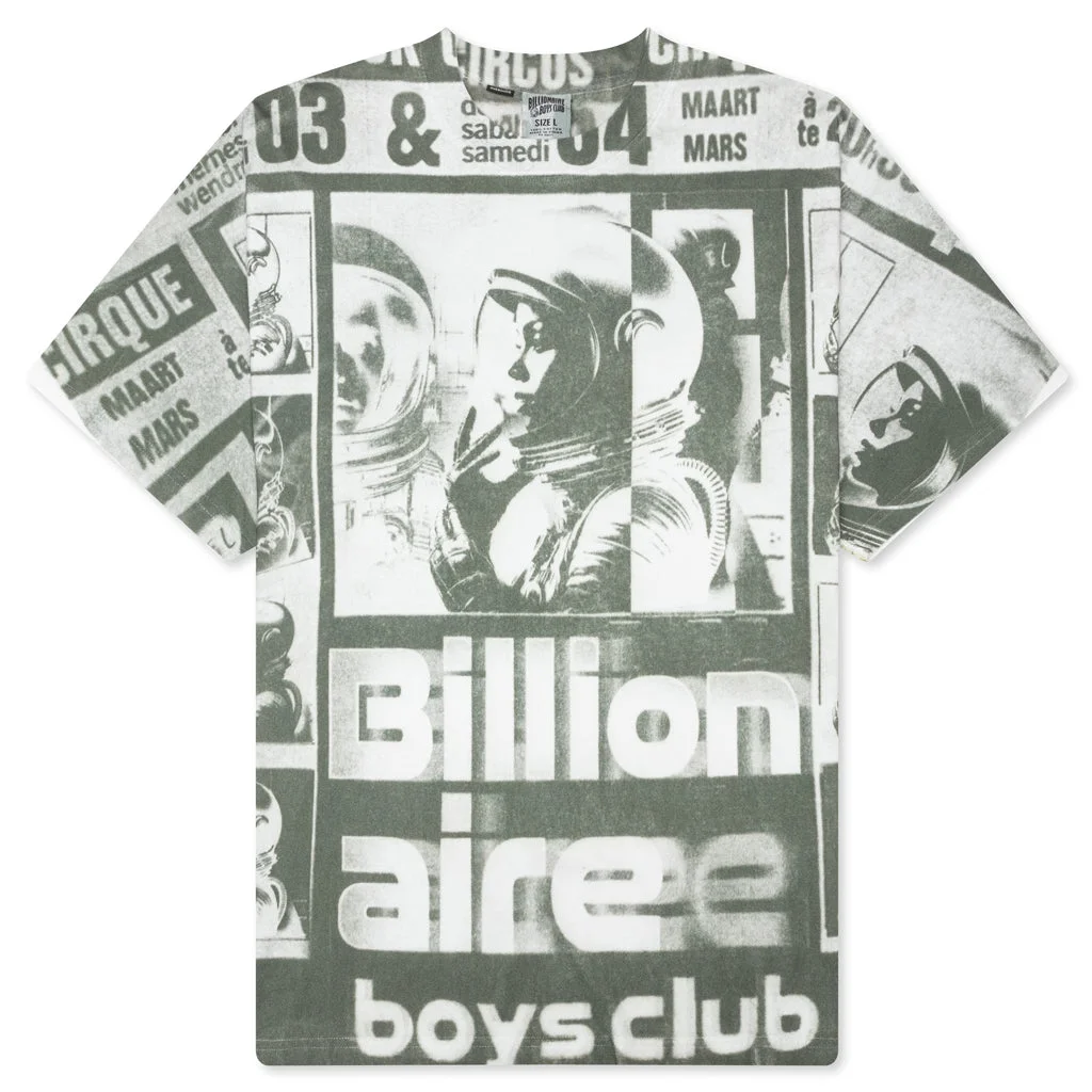 NEWS S/S TEE- WHITE - 1