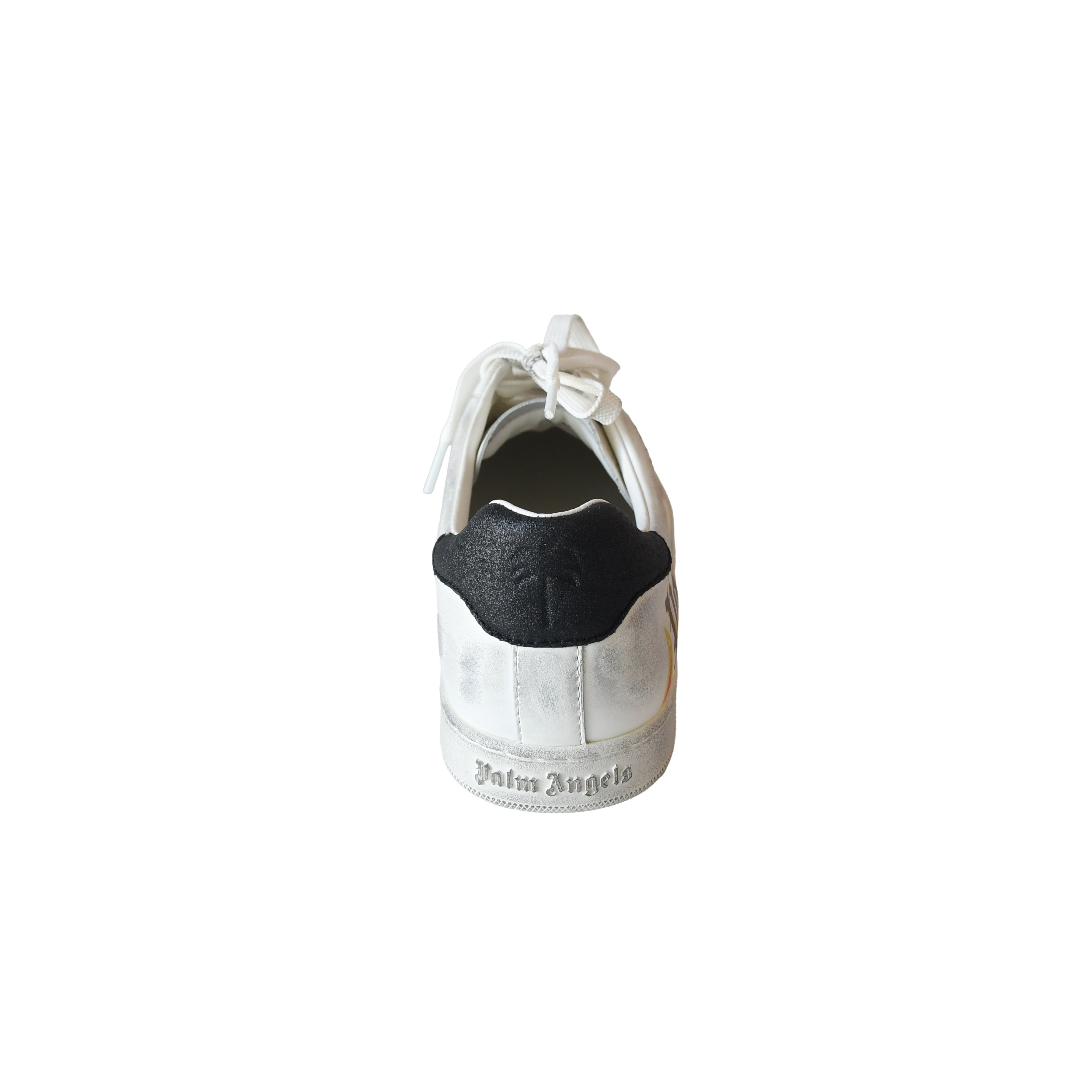 Palm Angels Spray Paint Low-Top Sneakers White - 4
