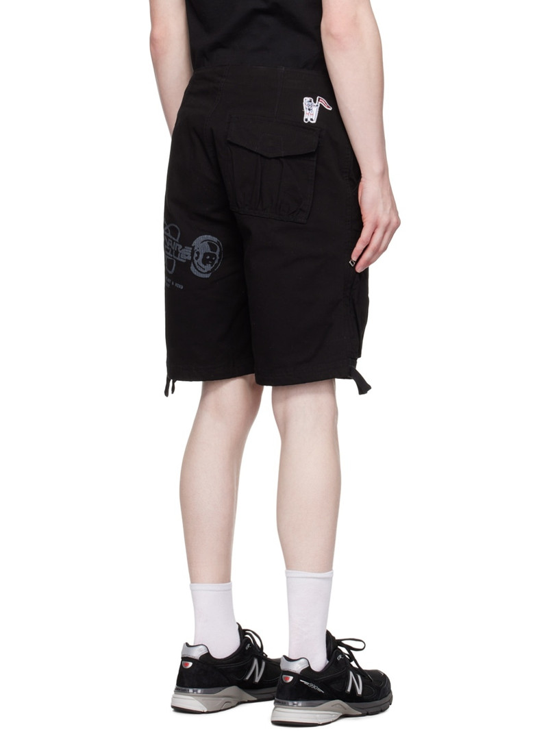 Black Patch Shorts 3