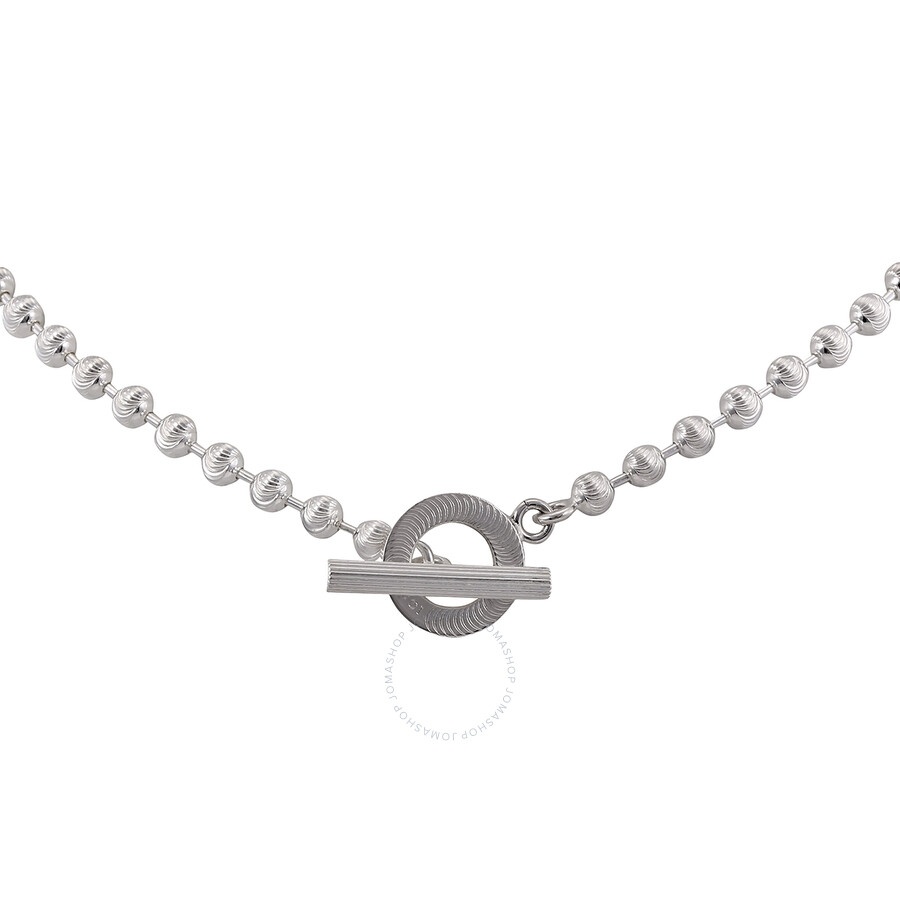 Open Box - Gucci Ladies Boule Choker Necklace In Silver, Size L - 5