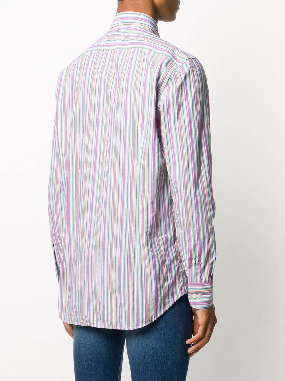 striped cotton shirt - 4