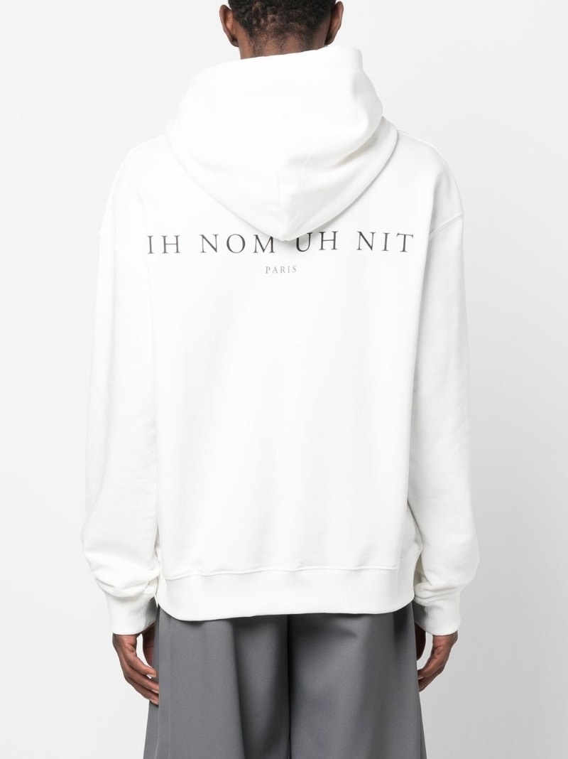 graphic-print long-sleeve hoodie - 4