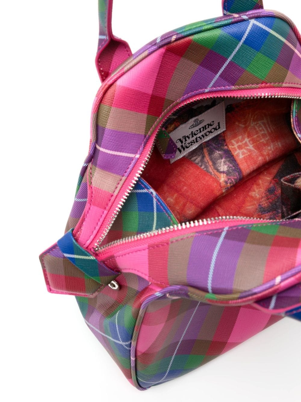 Yasmine tartan medium bag - 5