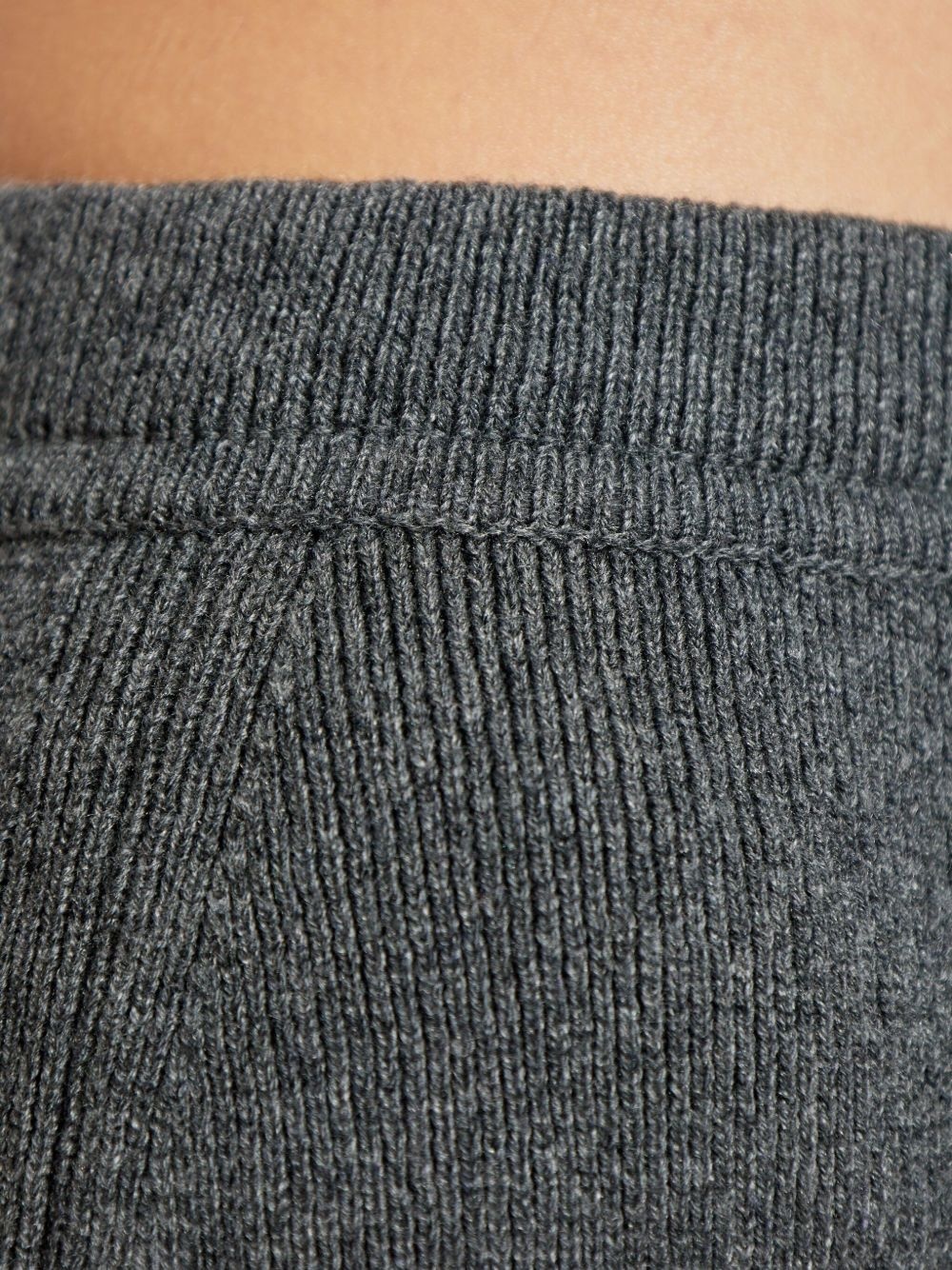 ribbed cashmere skirt - 5