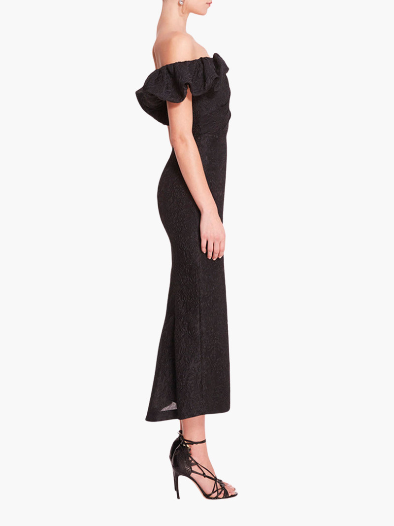 CLOQUE MIDI DRESS 3