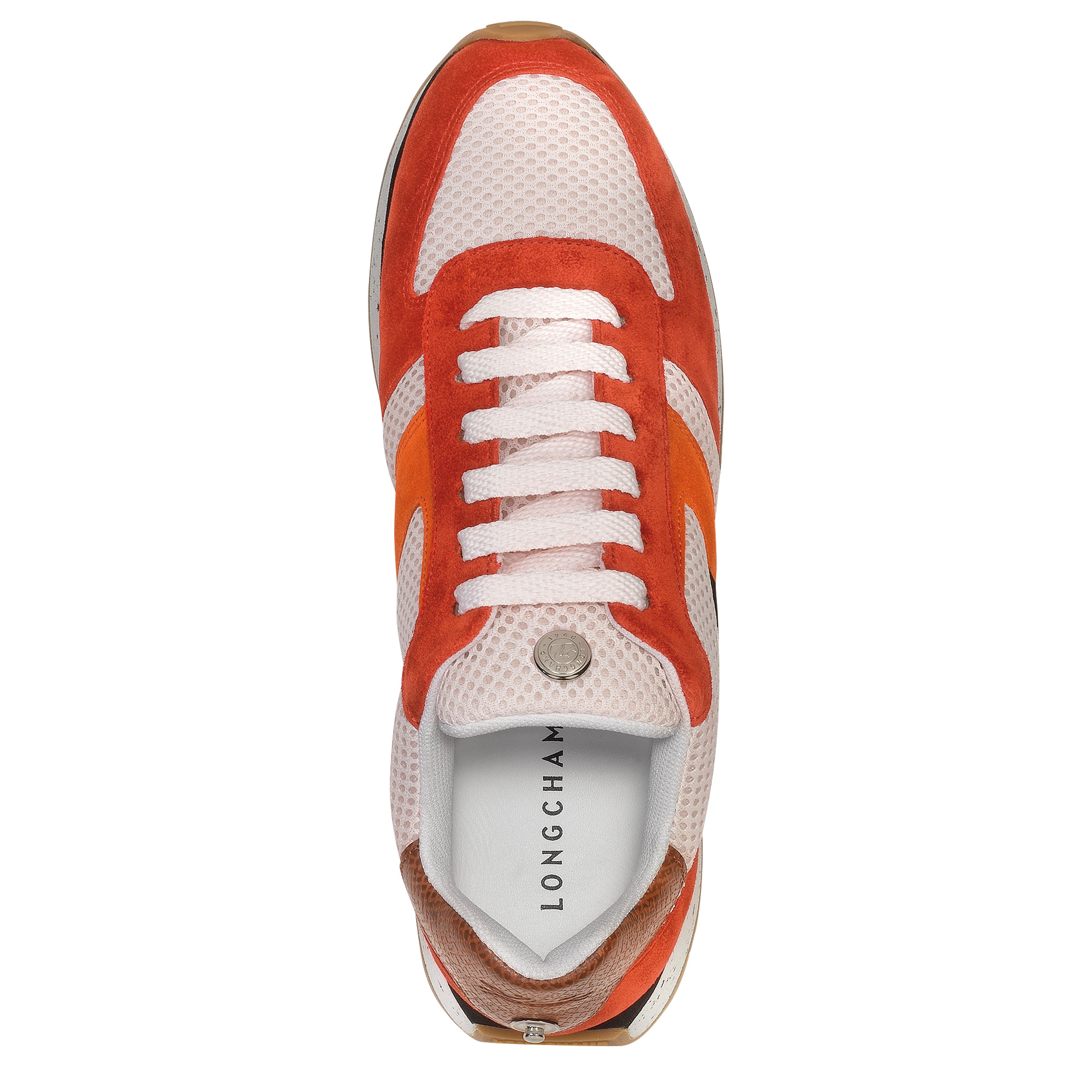 Le Pliage Green Sneakers Tomato - Leather - 4