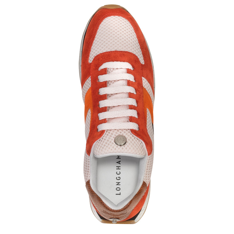 Le Pliage Green Sneakers Tomato - Leather 4