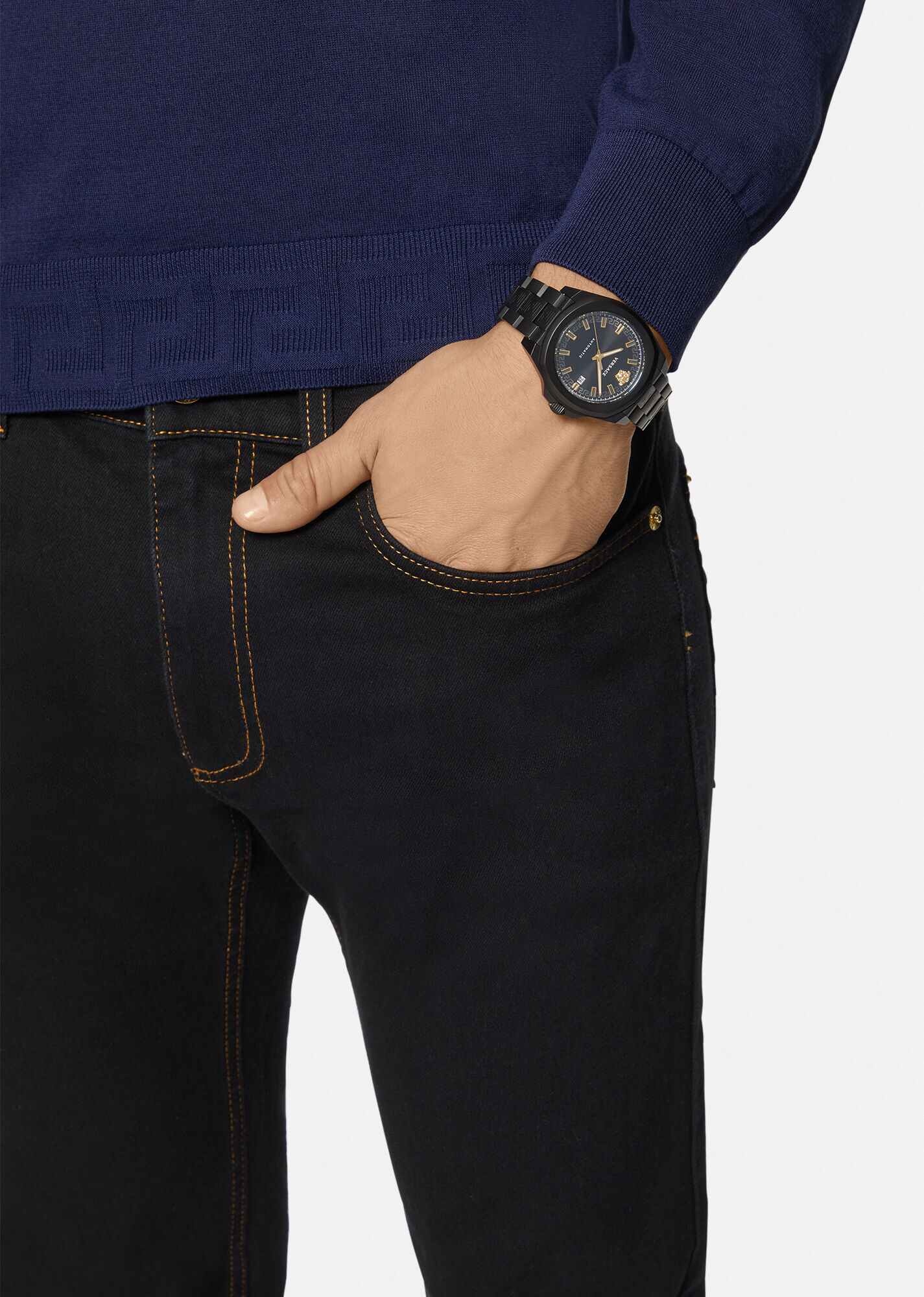 Versace Geo Auto Watch - 5